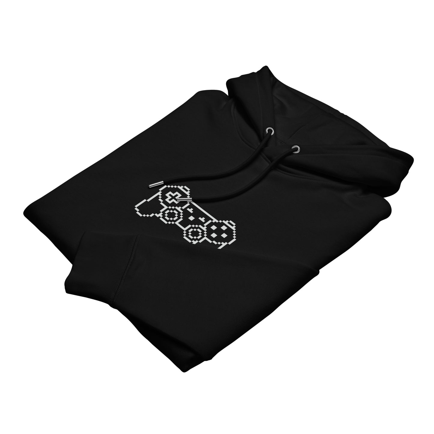 Gamepad gamer unisex organic cotton hoodie