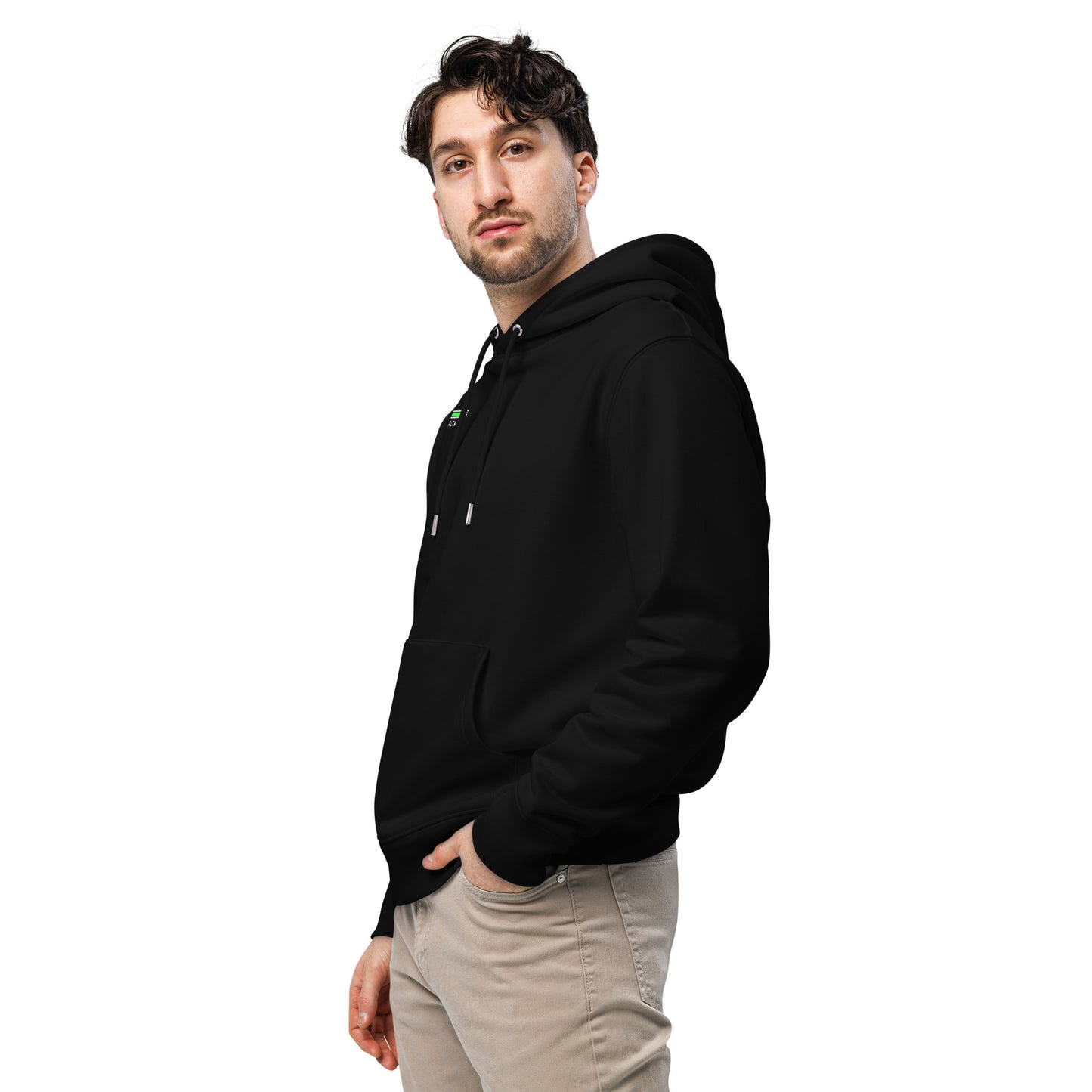 Health bar pixel art gamer unisex organic cotton hoodie