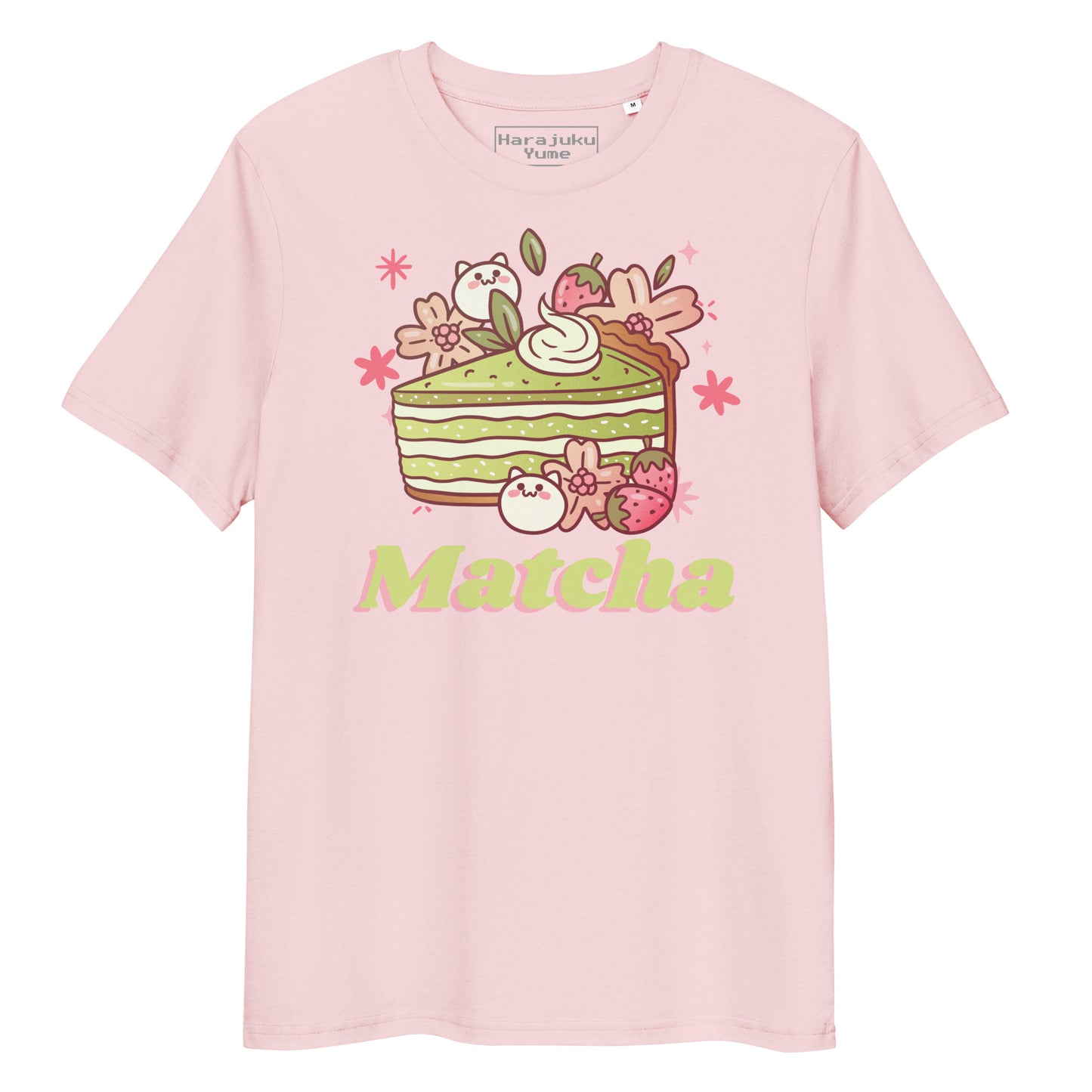 Matcha pastel yume kawaii unisex organic cotton t-shirt