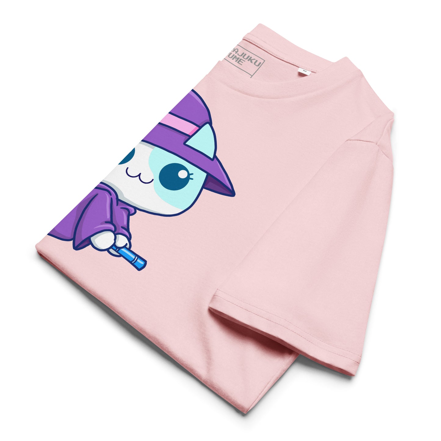 Cat witch yume kawaii unisex organic cotton t-shirt