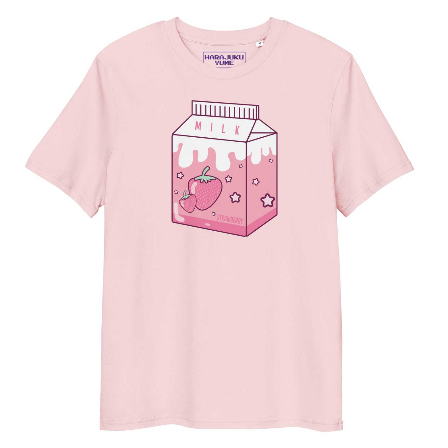 Strawberry yume kawaii unisex organic cotton t-shirt