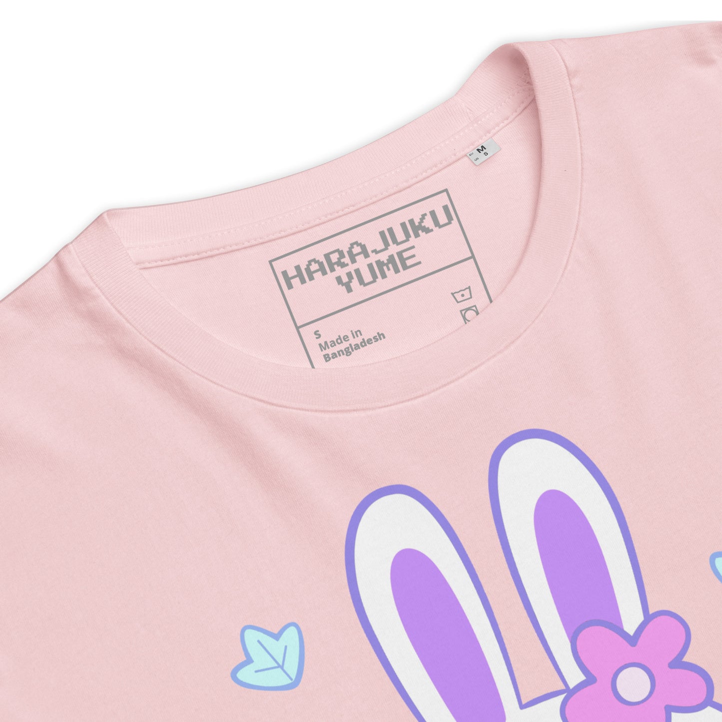 Bunny yume kawaii unisex organic cotton t-shirt