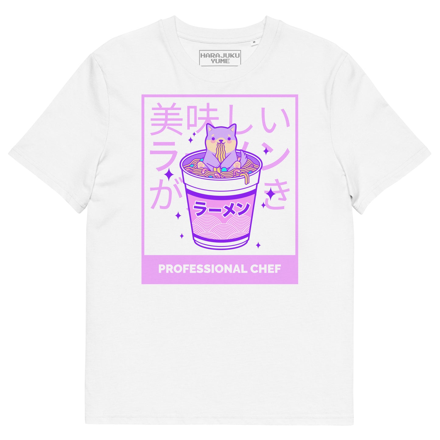 Shiba ramen yume kawaii unisex organic cotton t-shirt