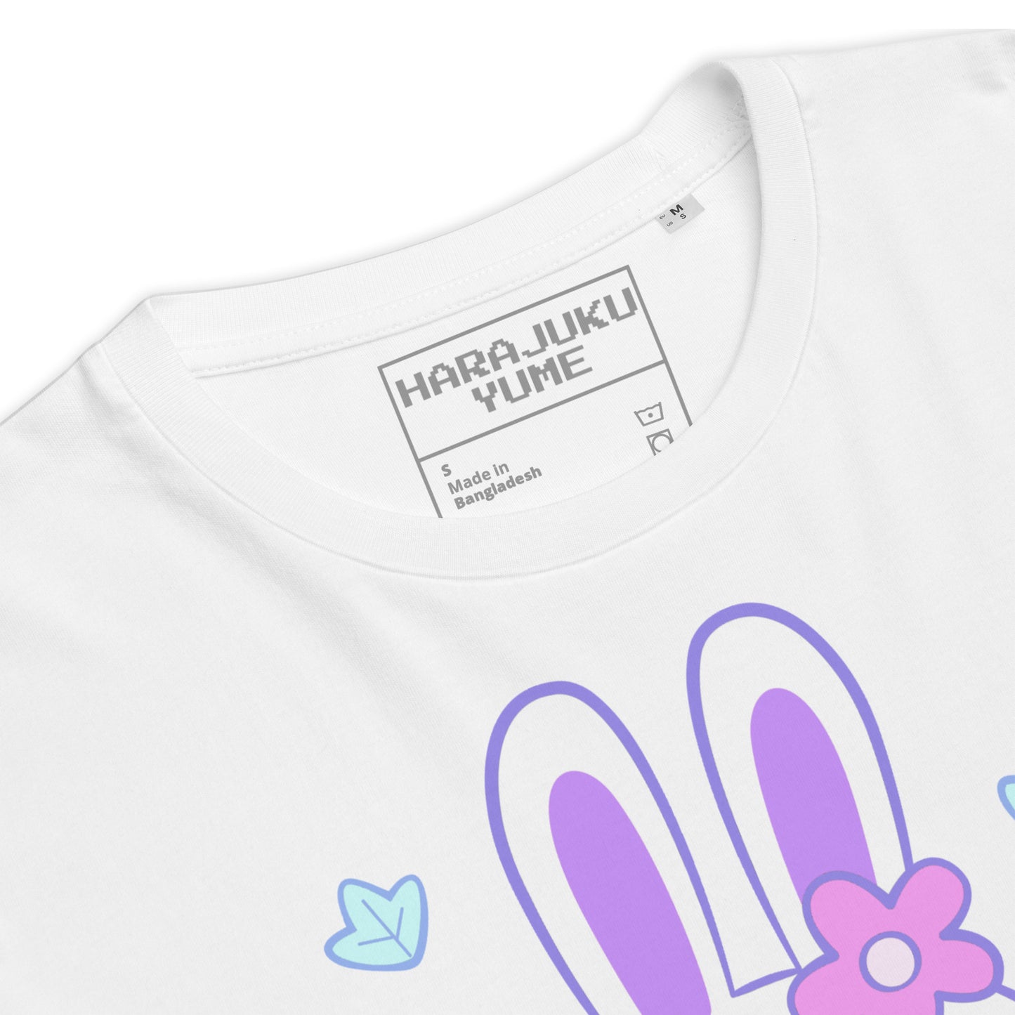 Bunny yume kawaii unisex organic cotton t-shirt